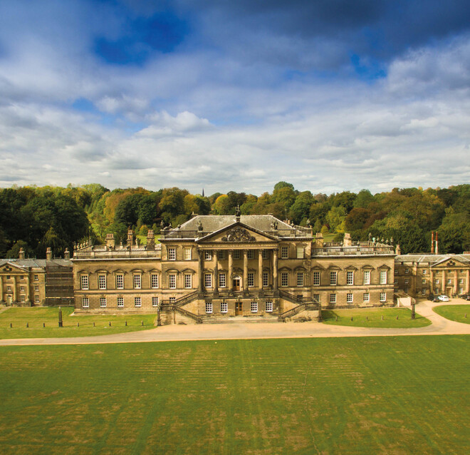 Wentworth Woodhouse from the east. (Courtesy Wentworth Woodhouse).